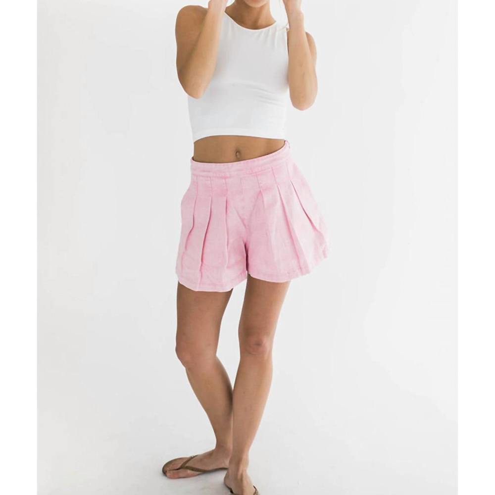 Women's Pink Jean Shorts